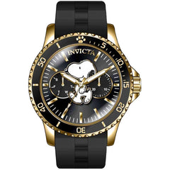 Invicta Women's Watch - Character Collection Snoopy Black Silicone Strap | 38651
