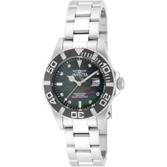 Invicta Women's Watch - Pro Diver Diamond Black Mother of Pearl Dial Date | 17369