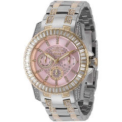Invicta Women's Watch - Shaq Yellow Gold and Silver Crystal Accented Bracelet | 43824