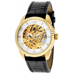 Invicta Women's Watch - Specialty Silver and Skeleton Dial Leather Strap | 36568