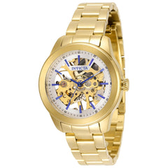 Invicta Women's Watch - Specialty Skeleton Dial Yellow Gold Bracelet | 35834