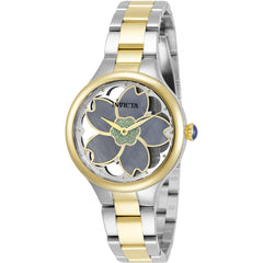 Invicta Women's Watch - Wildflower Quartz Mother of Pearl Dial TT Steel Case | 32086