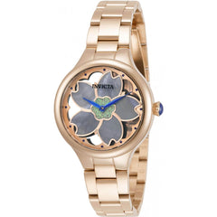 Invicta Women's Watch - Wildflower Quartz Rose Gold Stainless Steel Bracelet | 32084