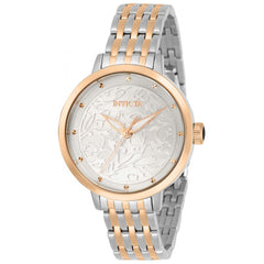 Invicta Women's Watch - Wildflower Two Tone Silver and Rose Gold Bracelet | 31944