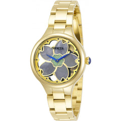 Invicta Women's Watch - Wildflower Yellow Gold Case Stainless Steel Bracelet | 32083