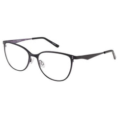 Isaac Mizrahi Women's Eyeglasses - Black Metal Square Frame | ISAAC MIZRAHI 30005 BK