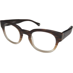 Jack Spade Men's Eyeglasses - Pearson Matte Brown Fade Plastic Frame | 0JLR-47-23-140