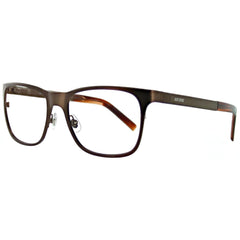 Jack Spade Men's Eyeglasses - Wells Semi Matte Brown Frame | Wells-065T-53-18-140