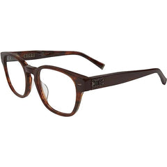 John Varvatos Men's Eyeglasses - Brown Square Full-Rim Frame | JOHN VARVATOS V369 BRO