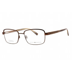 Joseph Abboud Men's Eyeglasses - Brown Rectangular Shape Frame Clear Lens | JA4092 200
