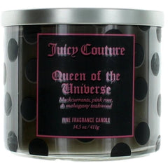 Juicy Couture 3 Wick Candle - Queen of the Universe Fragranced Soy Wax Blend, 14.5 oz
