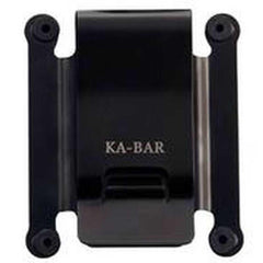 Ka-Bar Belt Clip - Black Reversible Metal with Fasteners for TDI Knives | KB1480CLIP