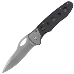 Ka-Bar Folding Knife - Agama Clip Point Plain Edge Blade Black G10 Handle | KB3076