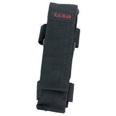 KA-BAR Folding Knife Sheath - Black Polyester Material Velcro Snap Closure | 3050S
