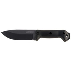 KA-BAR Knife - Black Grivory Handle Becker Campanion Fixed Blade, 10 1/2 Inch | BK2
