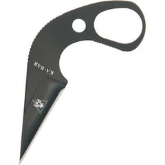Ka-Bar Neck Knife - TDI LDK Last Ditch Black Drop Point Plain Blade | KB1478BP-1