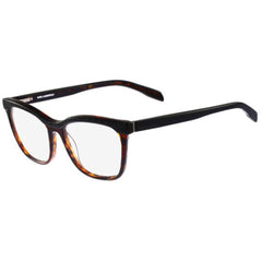 Karl Lagerfeld Women's Eyeglasses - Full Rim Black Plastic Square Frame | KL888 123