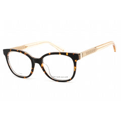 Kate Spade Men's Eyeglasses - Clear Demo Lens Havana/Gold Square Frame | PAYTON 086