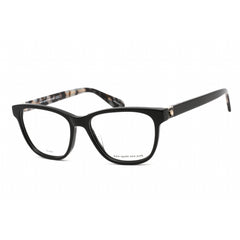 Kate Spade Women's Eyeglasses - Black Acetate Rectangular Shape Frame | VERNA 0807 00
