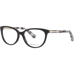 Kate Spade Women's Eyeglasses - Black Gold Plastic Cat Eye | KATE SPADE KASSIA 0ANW
