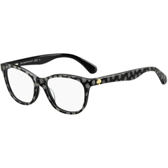 Kate Spade Women's Eyeglasses - Black Pattern Square Frame | KATE SPADE ATALINA 0TAY