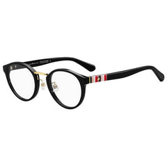 Kate Spade Women's Eyeglasses - Black Plastic Round Frame | KATE SPADE AGNESSA/F 807