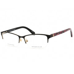 Kate Spade Women's Eyeglasses - Black Rectangular Shape Metal Frame | Marnie 0807 00