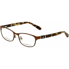 Kate Spade Women's Eyeglasses - Brown Metal Rectangular Frame | KATE SPADE JAYLA 05BZ
