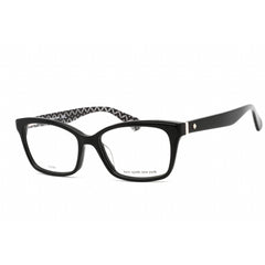 Kate Spade Women's Eyeglasses - Cat Eye Pattern Black Plastic Frame | Jeri 07RM 00