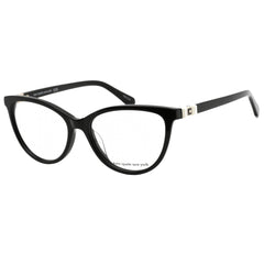 Kate Spade Women's Eyeglasses - Clear Demo Lens Black Oval Frame | Jalinda 0807 00