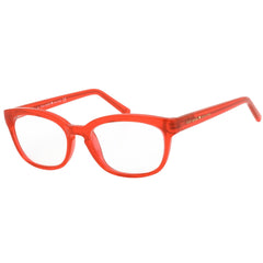 Kate Spade Women's Eyeglasses - Clear Demo Lens Full Rim Red Frame | Tabby/O RD10 00