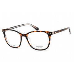 Kate Spade Women's Eyeglasses - Clear Demo Lens Havana Square Frame | Joliet 0086 00