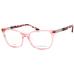 Kate Spade Women's Eyeglasses - Clear Demo Lens Pink Acetate Frame | Davina 035J 00