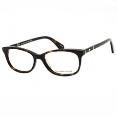 Kate Spade Women's Eyeglasses - Clear Demo Lens Rectangular Frame | Kaileigh 0086 00
