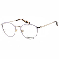 Kate Spade Women's Eyeglasses - Clear Demo Lens Violet Round Frame | Jalyssa 0B3V 00