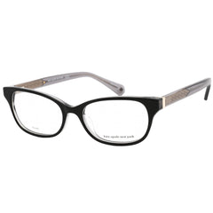 Kate Spade Women's Eyeglasses - Clear Lens Black Rectangular Frame | Rainey 0807 00