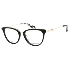 Kate Spade Women's Eyeglasses - Clear Lens Black/Gold Frame | VALENCIA/G 0807 00