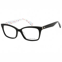 Kate Spade Women's Eyeglasses - Clear Lens Black/Multicolor Frame | Jeri 06ZL 00