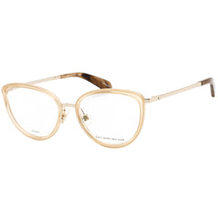 Kate Spade Women's Eyeglasses - Crystal Beige/Gold Cat Eye Frame | Audri/G 02T3 00