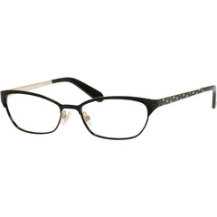 Kate Spade Women's Eyeglasses - Opaque Black Metal Frame | KATE SPADE LETICIA US 0JCM