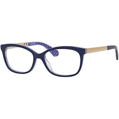 Kate Spade Women's Eyeglasses - Ylrdblsnk Rectangular Frame | KATE SPADE JODIANN 0GF5