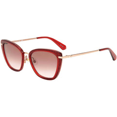 Kate Spade Women's Sunglasses - Acetate/Metal Red Cat Eye Frame | Thelma/G/S 0C9A HA
