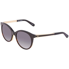 Kate Spade Women's Sunglasses - Amaya Black/Havana Frame Grey Lenses | AMAYA-S 0W4A