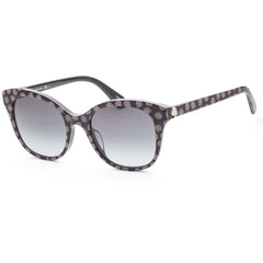 Kate Spade Women's Sunglasses - Black Pattern Plastic Cat Eye Frame | BIANKA/G/S 0TAY