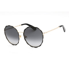 Kate Spade Women's Sunglasses - Black Round Full-Rim Metal Frame | CANNES/G/S 0807 9O