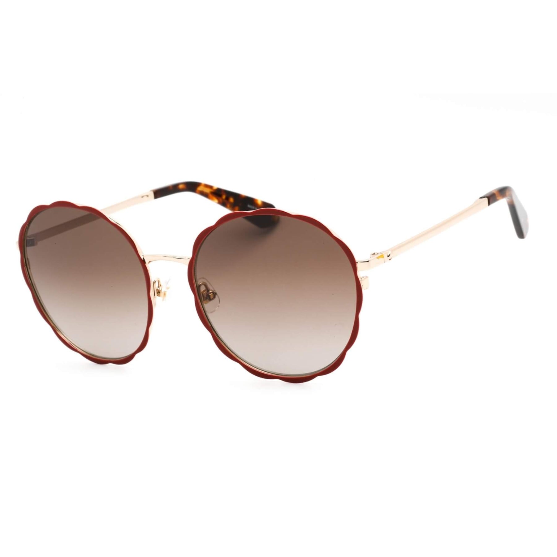 Kate Spade Sunglasses JANALYNN/S 09QHA Brown Tortoise Gold Cat Eye Frames 145 Kate Spade Janalynn Sunglasses main image 2