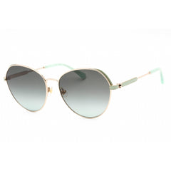 Kate Spade Women's Sunglasses - Full Rim Gold/Green Metal Oval | OCTAVIA/G/S 0PEF IB