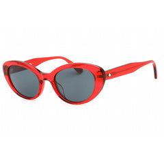 Kate Spade Women's Sunglasses - Full Rim Red Cat Eye Plastic Frame | CRYSTAL/S 0C9A IR