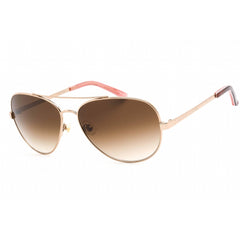 Kate Spade Women's Sunglasses - Full Rim Red Gold Metal Aviator | Avaline/S 0AU2 Y6
