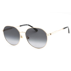 Kate Spade Women's Sunglasses - Gold and Black Round Metal Frame | NESHA/F/S 0RHL 9O